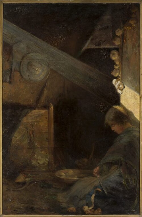 Holy woman, 1897, Stanisław Jarocki