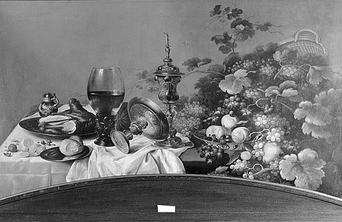 Nature morte de New Achtergracht, 1649, Roelof Koets