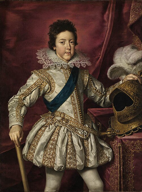 Portrait of Louis XIII, 1616, Frans Pourbus le Jeune