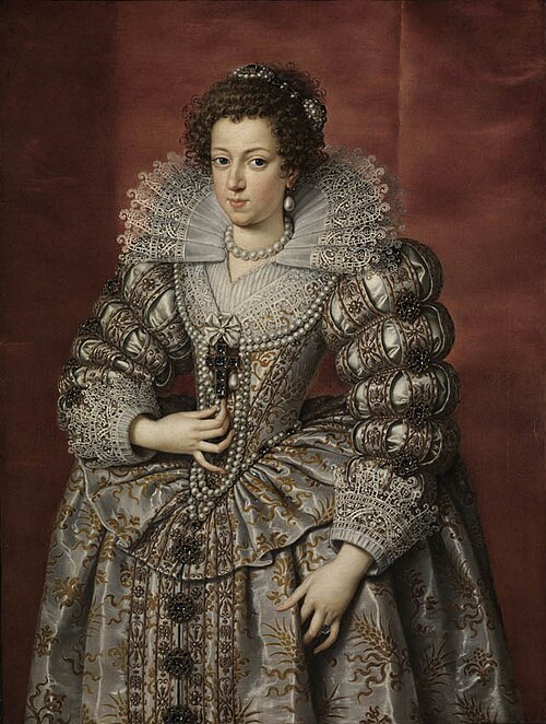 Portrait of Anne of Austria, 1616, Frans Pourbus le Jeune