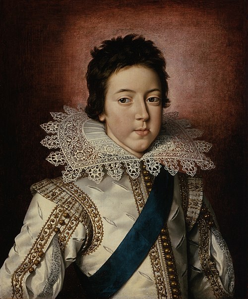 Portrait of Louis XIII, King of France as a Boy, 1616, Frans Pourbus le Jeune