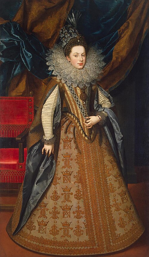 Portrait of Margaret of Savoy, Duchess of Mantua, 1608, Frans Pourbus le Jeune