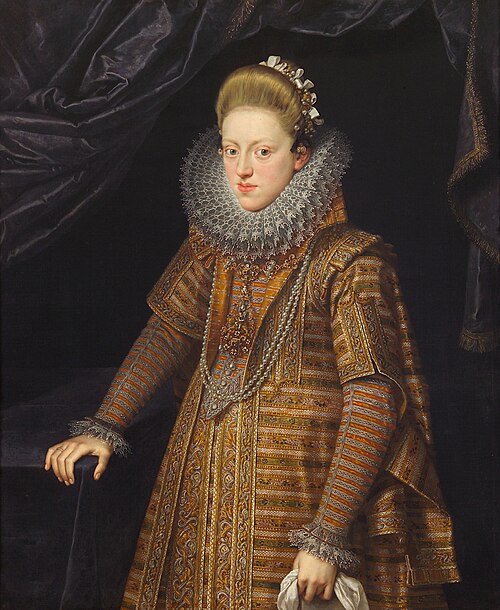 Erzherzogin Eleonore (1582-1620), Kniestück, 1603, Frans Pourbus le Jeune