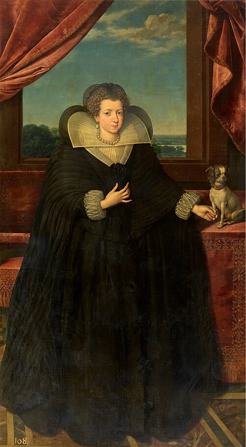 Isabel de Francia esposa de Felipe IV, 1615, Frans Pourbus le Jeune