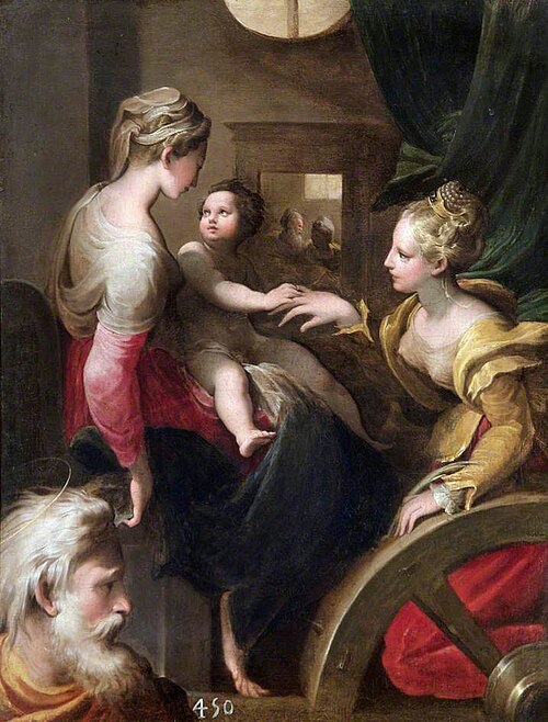 The Mystic Marriage of Saint Catherine, 1550, Parmigianino