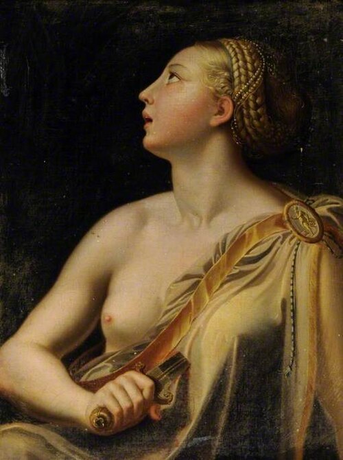 Lucretia, , Parmigianino