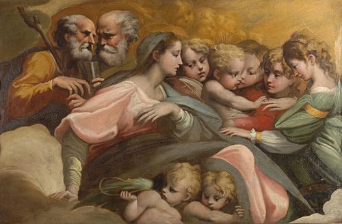 Mystic Marriage of Saint Catherine, 1524, Parmigianino