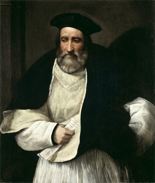 Cardinal Lorenzo Pucci, 1529, Parmigianino
