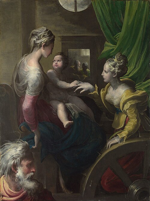 The Mystic Marriage of Saint Catherine, 1529, Parmigianino