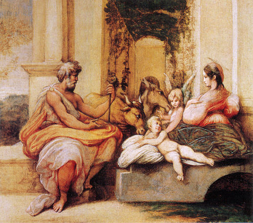 Nativity, 1521, Parmigianino