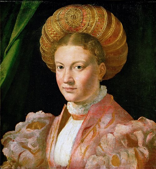 Portrait of a Young Woman, 1530, Parmigianino