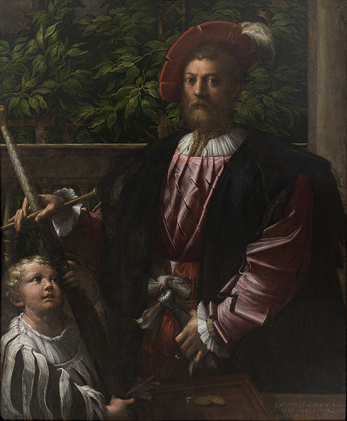 Portrait of Lorenzo Cybo, 1524, Parmigianino
