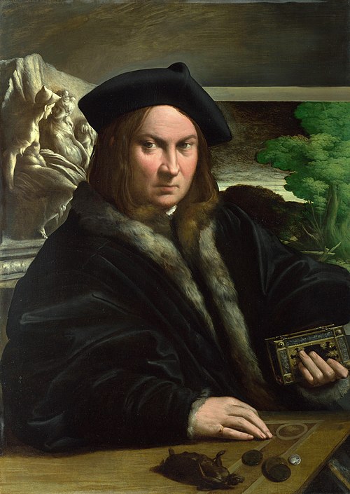 Portrait of a Collector, 1524, Parmigianino