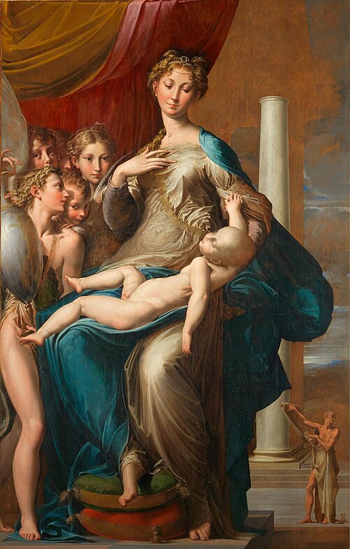 Madonna with the Long Neck, 1530, Parmigianino