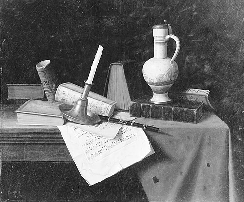 Still Life, 1888, William Harnett