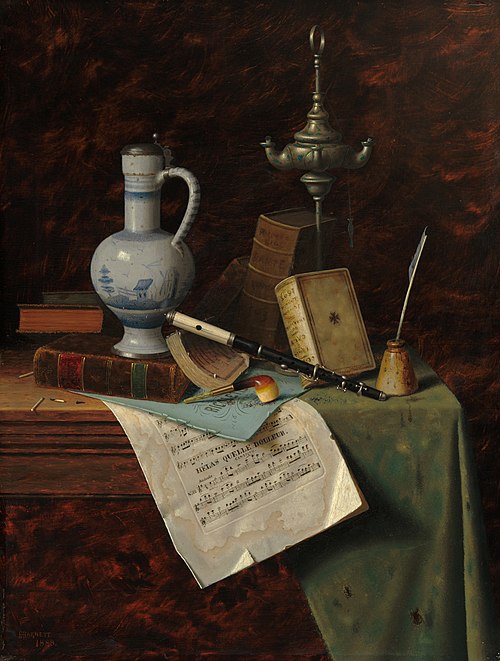 My Gems, 1888, William Harnett