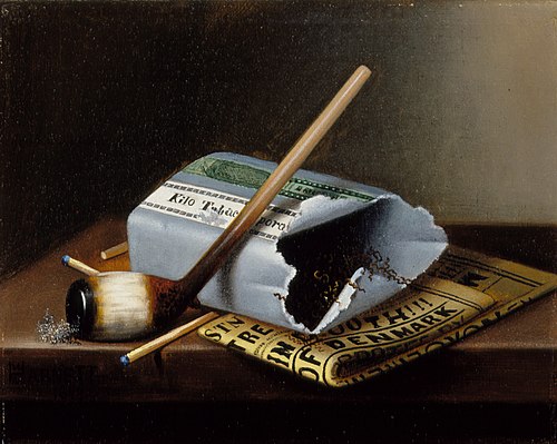 Alas, Poor Yorick, 1877, William Harnett