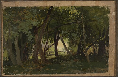 Landscape study, , Tadeusz Popiel