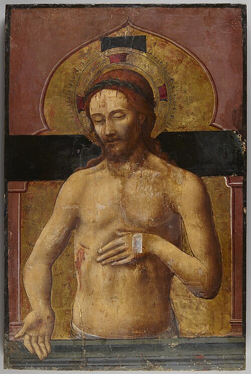 Christ in the Tomb, , Antonio Vivarini