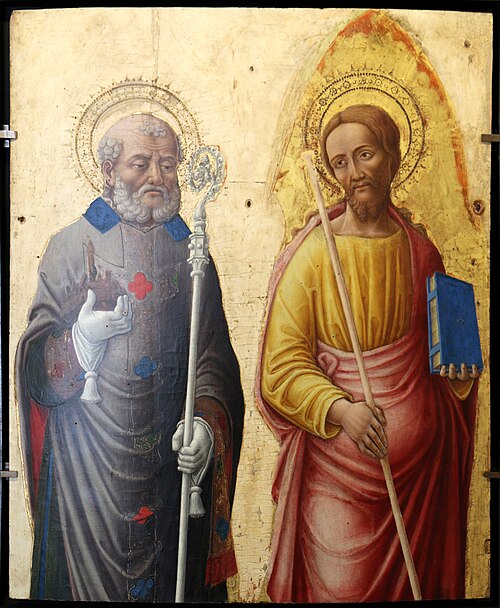 Saint Pétrone et saint Jacques, 1450, Antonio Vivarini