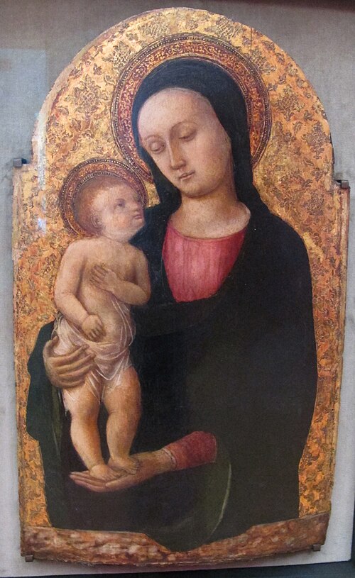 Virgin and child, 1457, Antonio Vivarini
