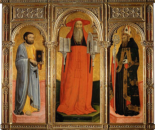 Altar of Saint Jerome, 1441, Antonio Vivarini