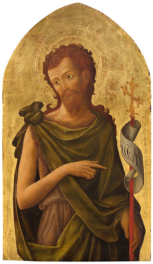 John the Baptist, 1451, Antonio Vivarini