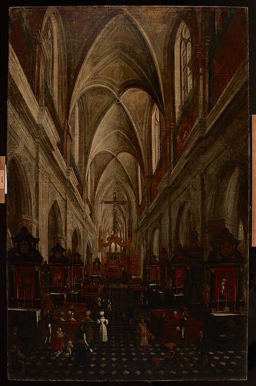 Interior of St Mary's Church in Krakow, , Teodor Baltazar Stachowicz