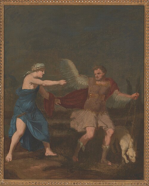 Circe turning king Picus into a woodpecker, , Teodor Lubieniecki