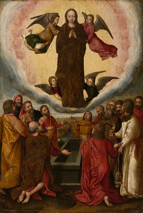 Assumption of the Virgin, 1550, Marcellus Coffermans