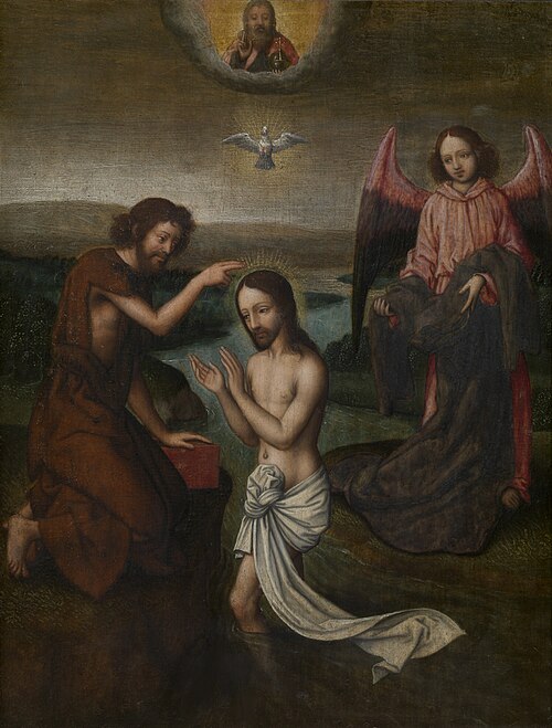 The Baptism of Christ, 1563, Marcellus Coffermans