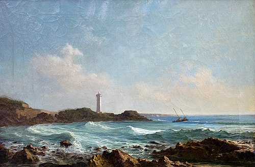 L'anse du Minou, 1750, Léopold Le Guen