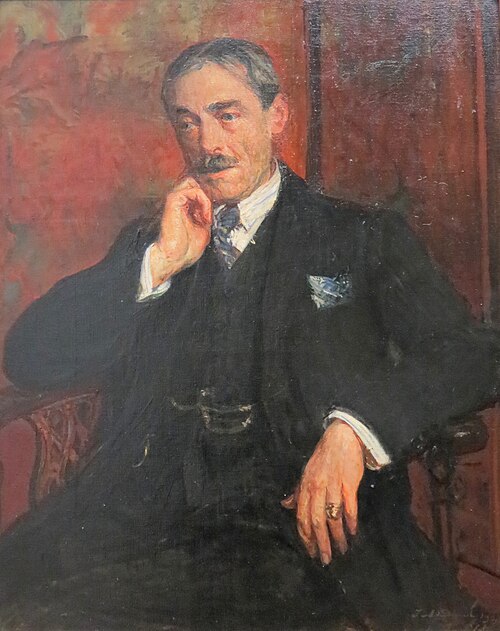 Portrait de Paul Valéry, 1923, Jacques-Émile Blanche