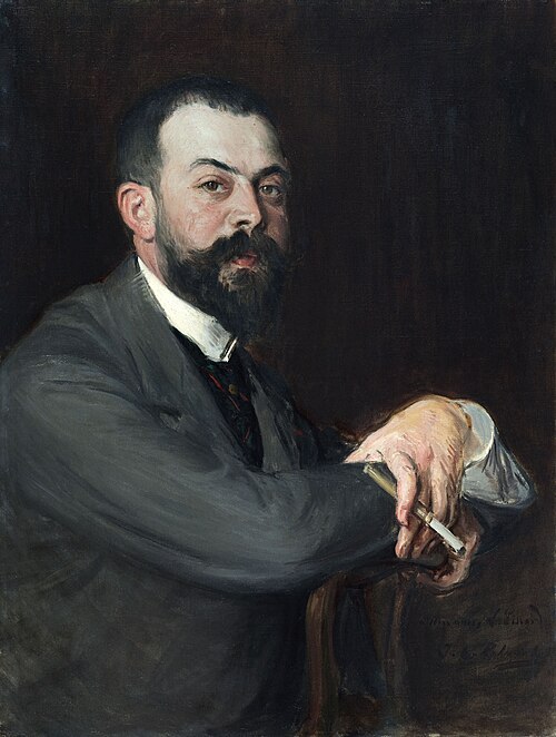 Portrait de Monsieur Léon Pissard jeune, 1895, Jacques-Émile Blanche