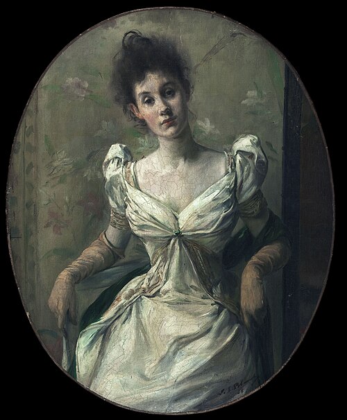 Portrait de Madame Abel Hermant, 1888, Jacques-Émile Blanche