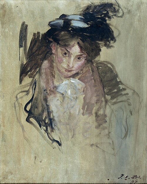 Portrait de femme, 1897, Jacques-Émile Blanche