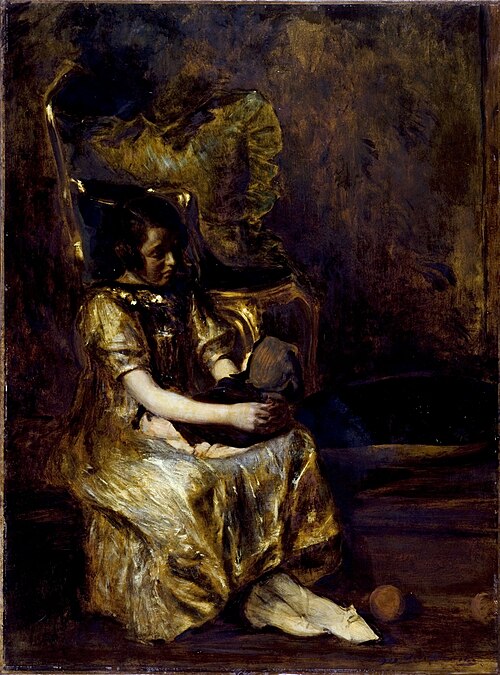 L'enfant à la poupée, 1900, Jacques-Émile Blanche