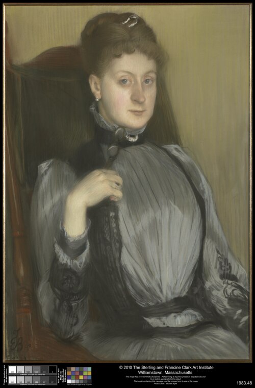 Portrait of a Woman, 1890, Jacques-Émile Blanche
