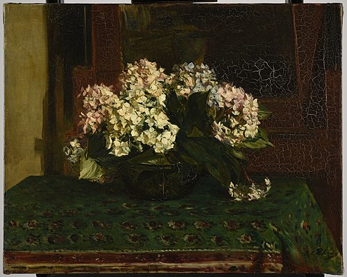 Hortensias (grande chaleur), 1950, Jacques-Émile Blanche