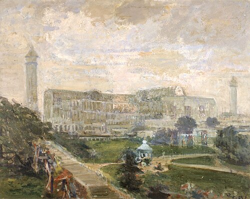 Crystal Palace, Sydenham, London, 1907, Jacques-Émile Blanche