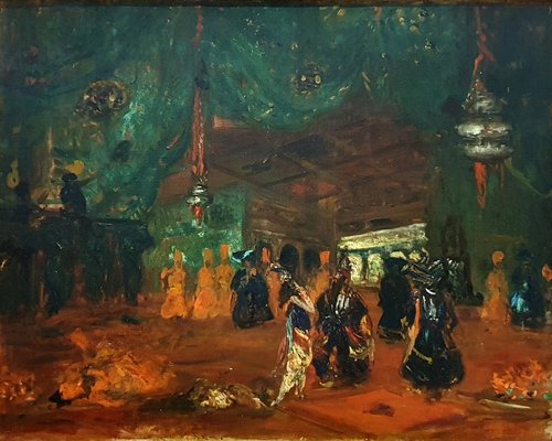 The Final Act of Scheherazade Ballet, 1910, Jacques-Émile Blanche
