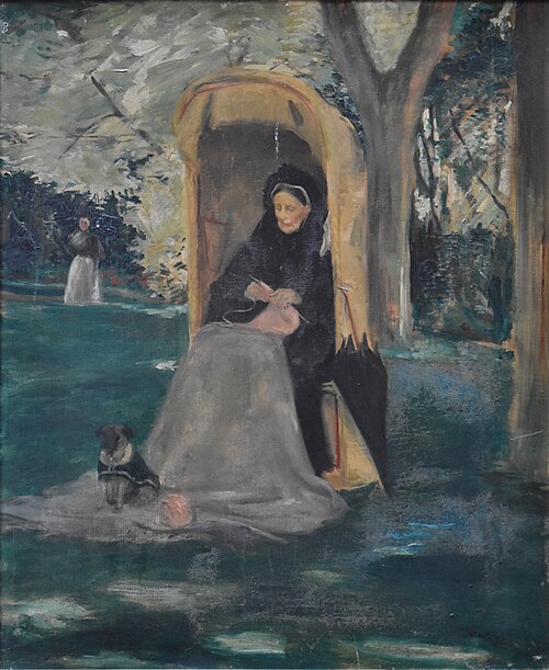 Portrait de la mère de l'artiste, 1895, Jacques-Émile Blanche