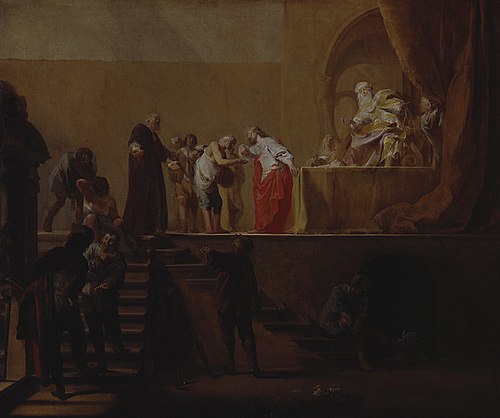 Parable of the labourers in the vineyard (Matthew 20:1-16), 1650, Nicolaus Knüpfer