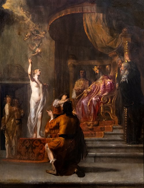 Zorobabel devant Darius, 1637, Nicolaus Knüpfer