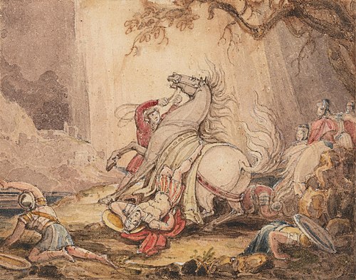 The Conversion of Saul, , John Martin