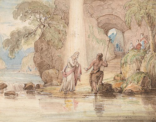 The Baptism of Christ, , John Martin