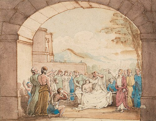 The Raising of Lazarus, , John Martin
