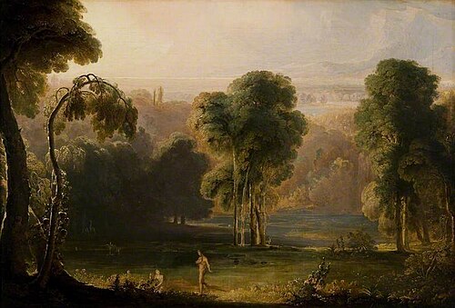 Adam's First Sight of Eve, 1812, John Martin