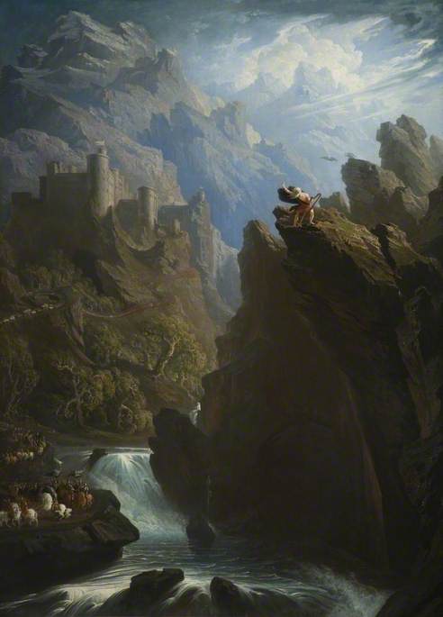 The Bard, 1817, John Martin