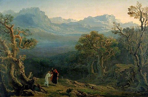 Edwin and Angelina, 1816, John Martin
